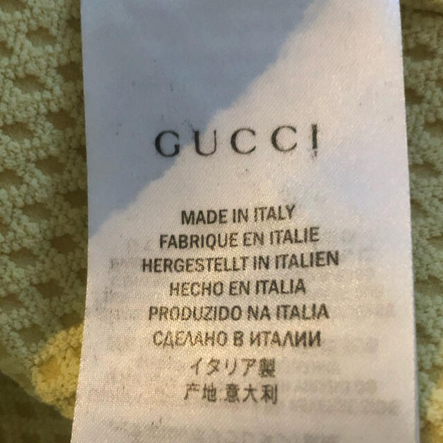 Gucci - GUCCI イエローワンピース 210番の通販 by ベティーshop