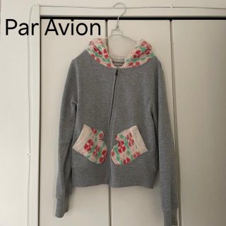 パラビオン(Par Avion)のパラビオン パーカー par avion 個性的 かわいい フーディー上着 (パーカー)