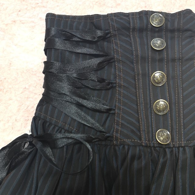ALGONQUINS(アルゴンキン)のALGONQUINS ADDICTIONハイウエストスカート レディースのスカート(ミニスカート)の商品写真
