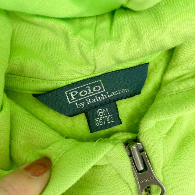 POLO RALPH LAUREN(ポロラルフローレン)のラルフローレン パーカー キッズ/ベビー/マタニティのベビー服(~85cm)(トレーナー)の商品写真