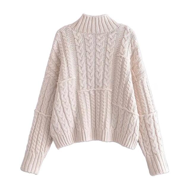 ZARA - 🎃10月新作👻6604◇ケーブル編み ニット セーターの通販