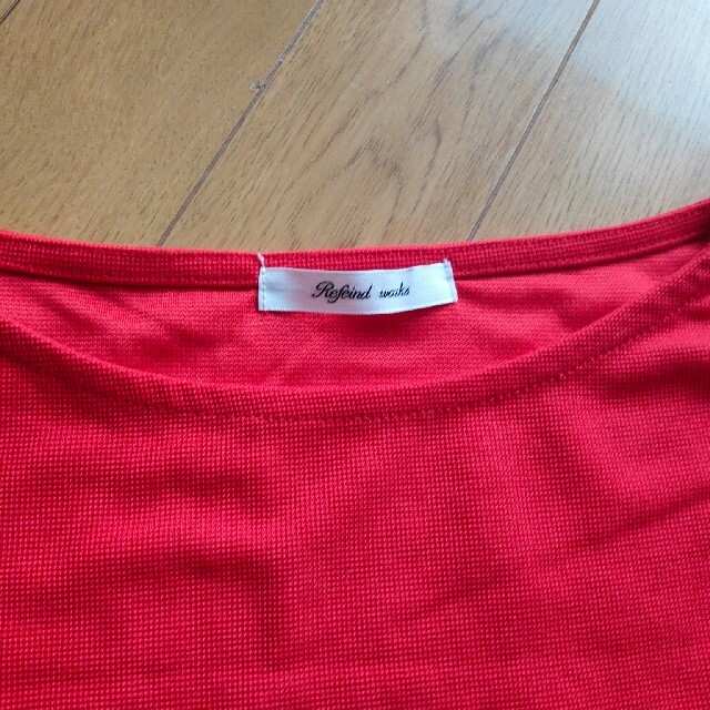 あずき様 専用    青 赤セットトップス プルオーバー レディースのトップス(カットソー(長袖/七分))の商品写真