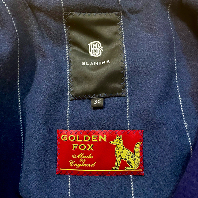 BLAMINK BM W FOX DUFFEL COAT(NAVY)