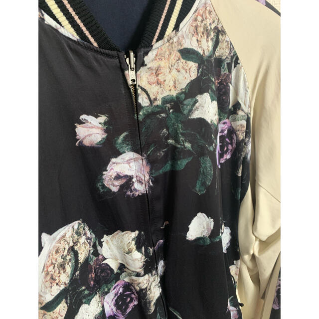 LAD MUSICIAN 17SS 薔薇柄 スカジャン 46 日本最大級 20748円引き