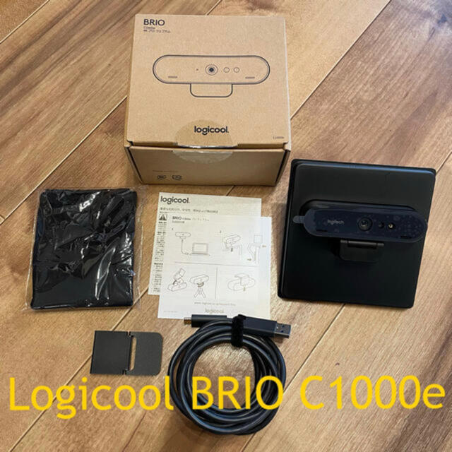 【美品】Logicool BRIO C1000e 4K ウェブカメラ ロジクール