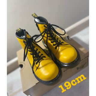 ドクターマーチン(Dr.Martens)の【ドクターマーチン】美品8ホールブーツ　19cm(ブーツ)