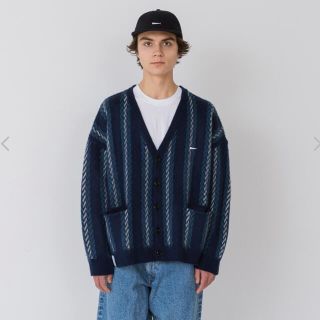 DESCENDANT NURSE KNIT STRIPE CARDIGAN 2番の通販 by