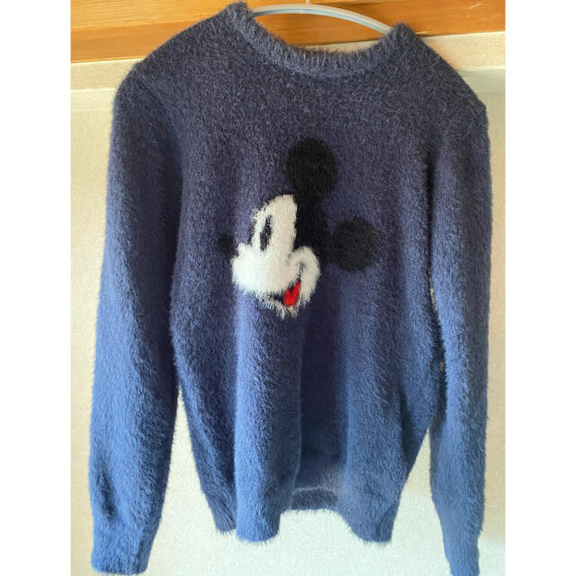 Disney(ディズニー)のグローバルワークス　ガールズ　ニット　150センチ　Disney／ミッキー キッズ/ベビー/マタニティのキッズ服女の子用(90cm~)(ニット)の商品写真