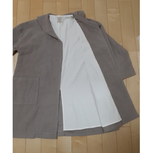 SM2(サマンサモスモス)のまりか様専用。サマンサモスモス セーラー襟コート お色はブラウン レディースのジャケット/アウター(ロングコート)の商品写真