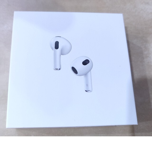 AirPods 第3世代 新品未開封 MME73J/A オンライン購入保証開始