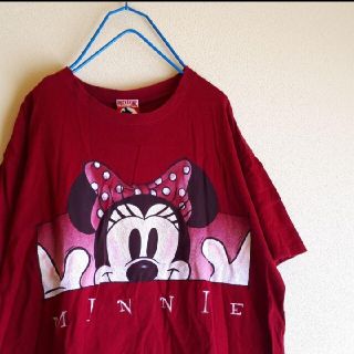 ディズニー(Disney)の古着屋 vintage オーバーサイズ ミニー Tシャツ made in USA(Tシャツ/カットソー(半袖/袖なし))