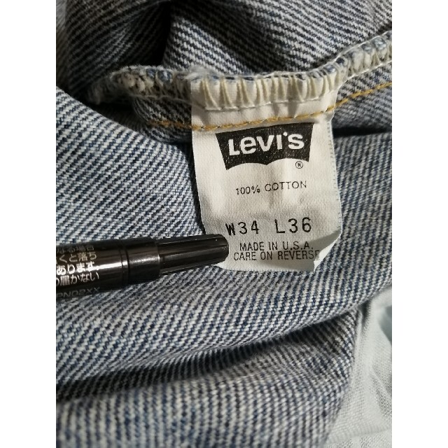 Levi's(リーバイス)の90s USA製 リーバイス505 ジーンズ デニムパンツ サークルタブ w34 メンズのパンツ(デニム/ジーンズ)の商品写真