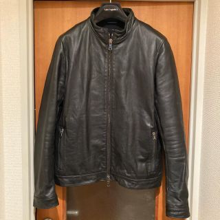 未使用タグ付き！ junhashimoto ストレッチレザーシャツ  ベージュ