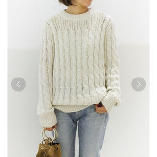 ドゥーズィエムクラス(DEUXIEME CLASSE)のドゥーズィエムクラス  M.MARTIN Cable KNIT ケーブルニット(ニット/セーター)