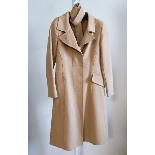 絶妙 レリアン 未使用 中古商品は完璧な物 ロングコート 100%カシミヤ
