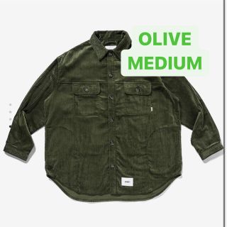 ダブルタップス(W)taps)の21AW WTAPS WCPO CORDUROY OLIVE M コーデュロイ (シャツ)