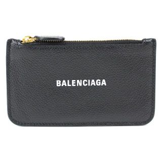 バレンシアガ(Balenciaga)のバレンシアガ BALENCIAGA エブリデイ コインケース レザー ブラック(名刺入れ/定期入れ)