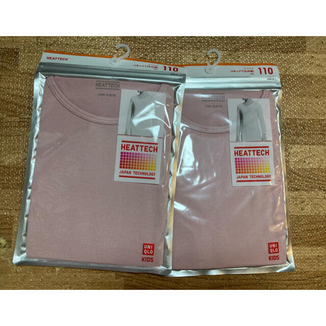 UNIQLO - 新品☆サイズ110 ユニクロ ヒートテック キッズ 2点セットの