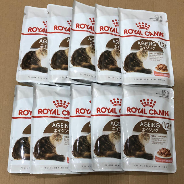 ROYAL CANIN(ロイヤルカナン)のロイヤルカナン シニア猫用 エイジング12+ ウェットフード17袋 グレービー その他のペット用品(ペットフード)の商品写真