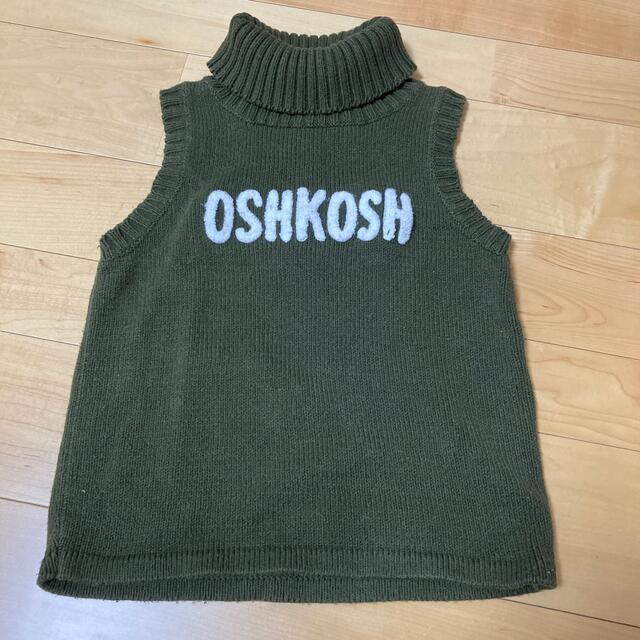 OshKosh(オシュコシュ)のニットベスト キッズ/ベビー/マタニティのキッズ服男の子用(90cm~)(ニット)の商品写真