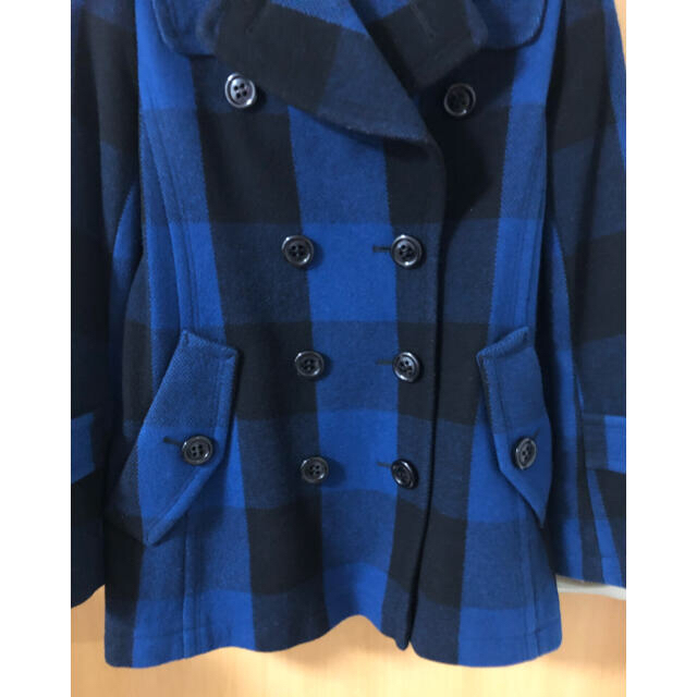 BURBERRY BLUE LABEL(バーバリーブルーレーベル)のうしさん様専用　バーバリーブルーレーベル　Pコート レディースのジャケット/アウター(ピーコート)の商品写真