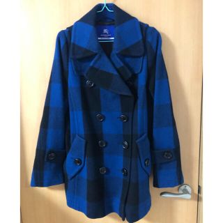 バーバリーブルーレーベル(BURBERRY BLUE LABEL)のうしさん様専用　バーバリーブルーレーベル　Pコート(ピーコート)