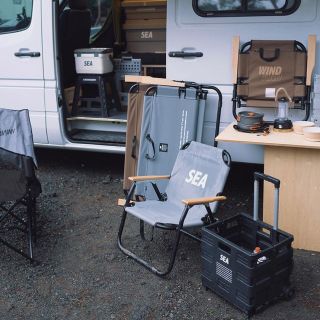 【即完売】WIND AND SEA FOLDING CHAIR グレー 送料込み