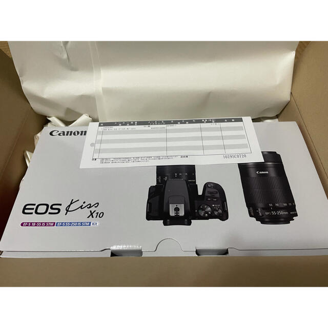 お得セット Kiss 【新品未開封】EOS - Canon X10 Canon ブラック