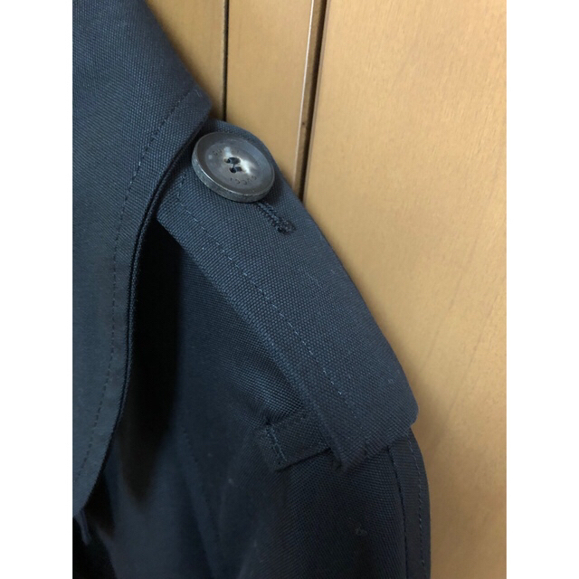 Gucci(グッチ)の【GUCCI】ブラックトレンチコート　サイズ36 レディースのジャケット/アウター(トレンチコート)の商品写真