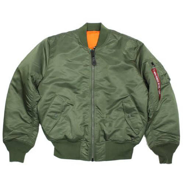 ALPHA MA-1 JACKET VINTAGE GREEN