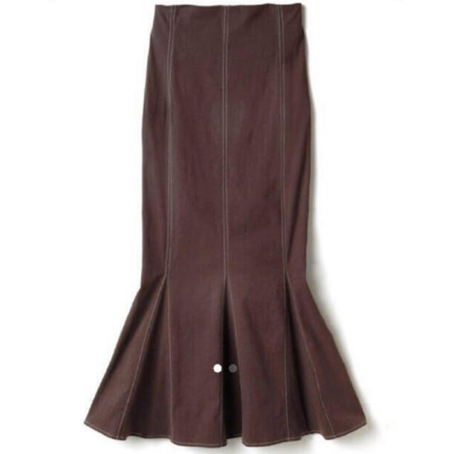 GRL(グレイル)の配色ステッチハイウエストマーメイドスカート レディースのスカート(ロングスカート)の商品写真