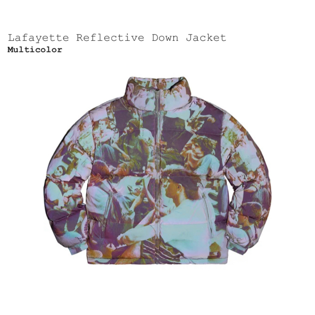 Supreme Lafayette Reflective Down Jacket