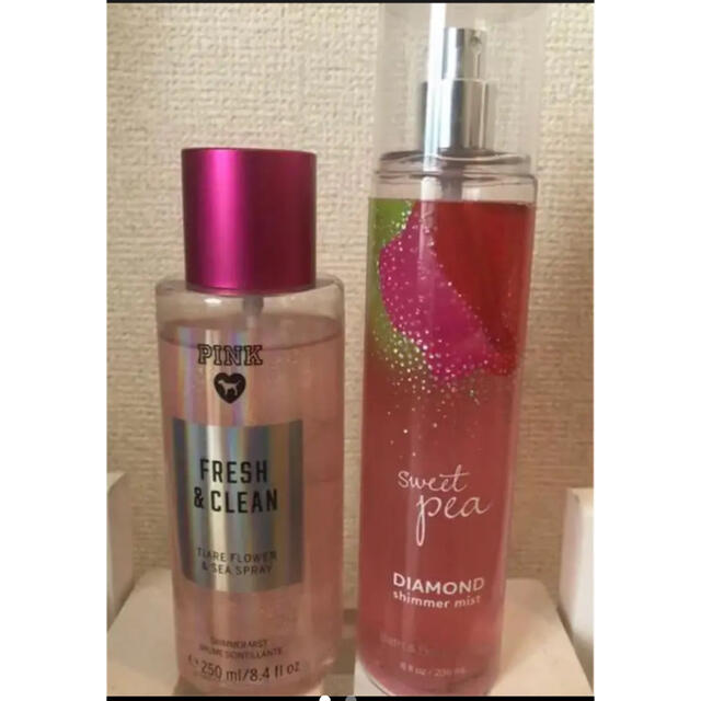 Bath & Body Works(バスアンドボディーワークス)のBath&Body Works    PINK     ボディーミスト コスメ/美容のボディケア(ボディローション/ミルク)の商品写真