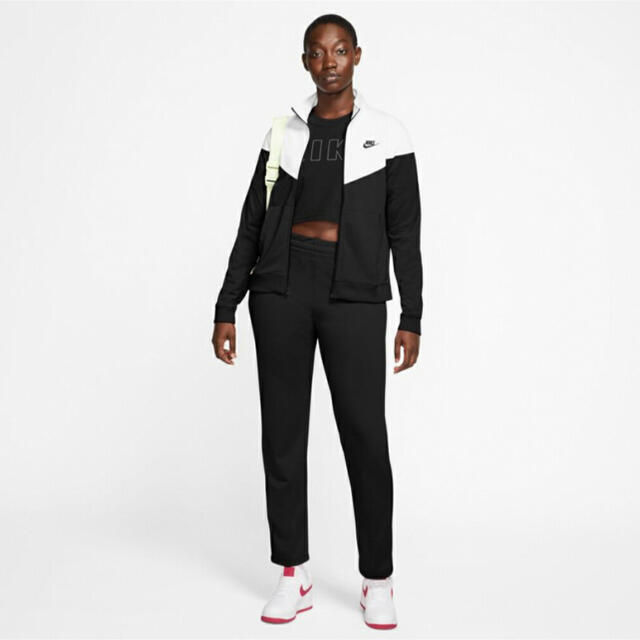 入手困難】nike セットアップ ブラック ホワイト スウィッシュ L