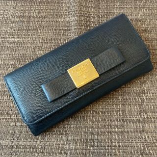 プラダ(PRADA)の【プラダ】ブラック長財布(財布)