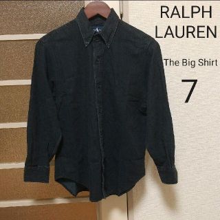 ラルフローレン(Ralph Lauren)のRALPH LAUREN ボタンダウンデニムシャツ サイズ7(シャツ)