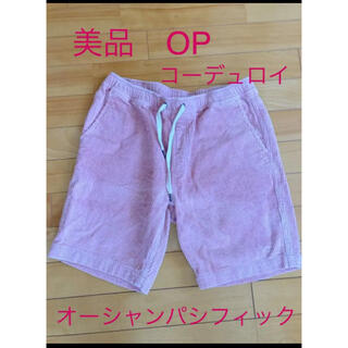 オーシャンパシフィック(OCEAN PACIFIC)の美品 ハーフパンツ ショートパンツ ピンク メンズ ユニセックス コーデュロイ(ショートパンツ)