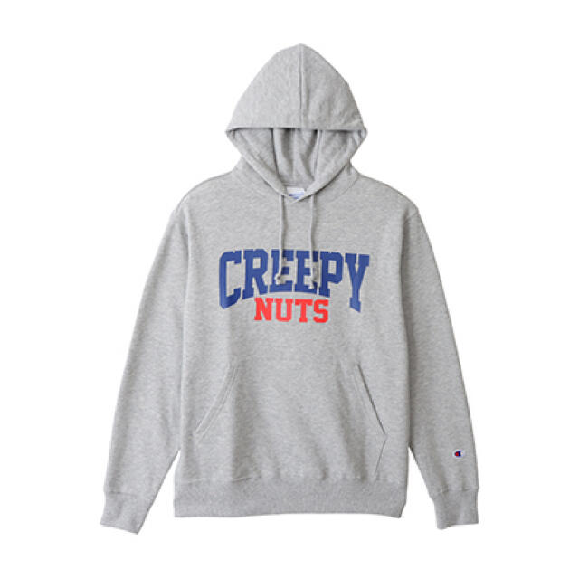 チャンピオン×クリーピーナッツ Creepy Nutsコラボパーカー XLサイズ エンタメ/ホビーのタレントグッズ(ミュージシャン)の商品写真