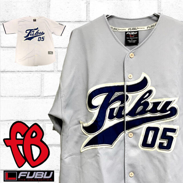 90年代】FUBU フブ ベースボールシャツ ビックサイズ ジョーカー - シャツ