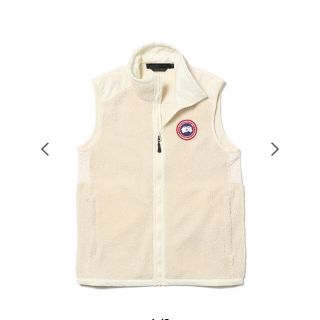 カナダグース(CANADA GOOSE)のカナダグース　フリースベスト　サザビーリーグ　サイズＬ　現行品(ダウンベスト)