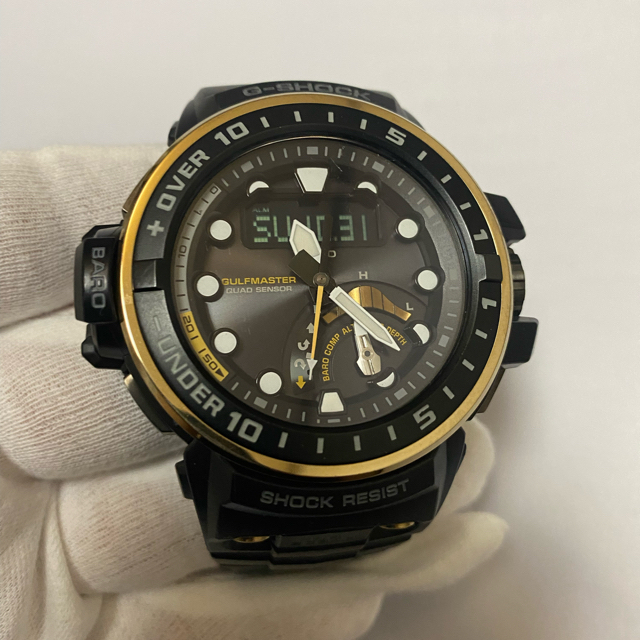 カシオ G-SHOCK ガルフマスター GWN-Q1000A-1AJF | www.innoveering.net