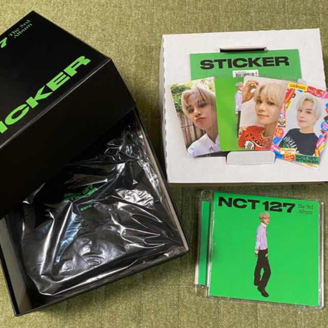 NCT 127 sticker ジョンウ トレカ デラックス deluxe