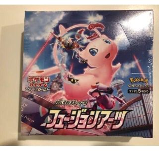 ポケモン(ポケモン)の【未使用・未開封】フージョンアーツ BOX シュリンク付き(Box/デッキ/パック)