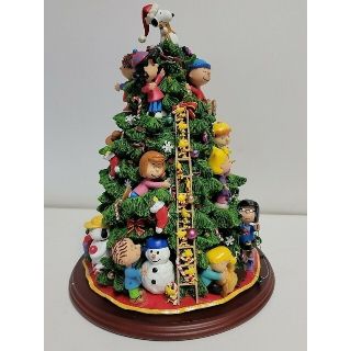 ピーナッツ(PEANUTS)のhapiroca様専用 美品ダンバリーミント スヌーピー クリスマスツリー 置物(置物)