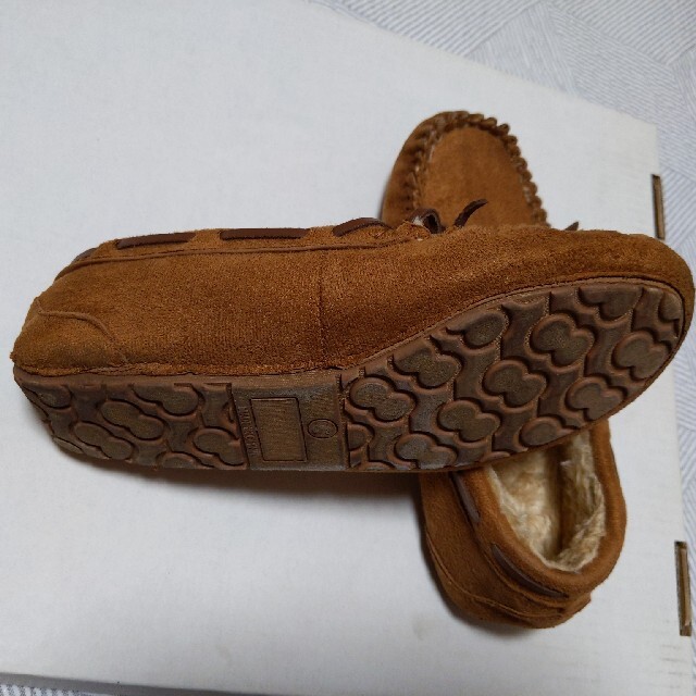 フェイクムートン　モカシンシューズ レディースの靴/シューズ(スリッポン/モカシン)の商品写真