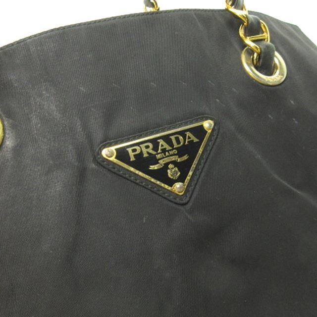 PRADA(プラダ)のプラダ PRADA チェーン ナイロン トートバッグ レディースのバッグ(トートバッグ)の商品写真