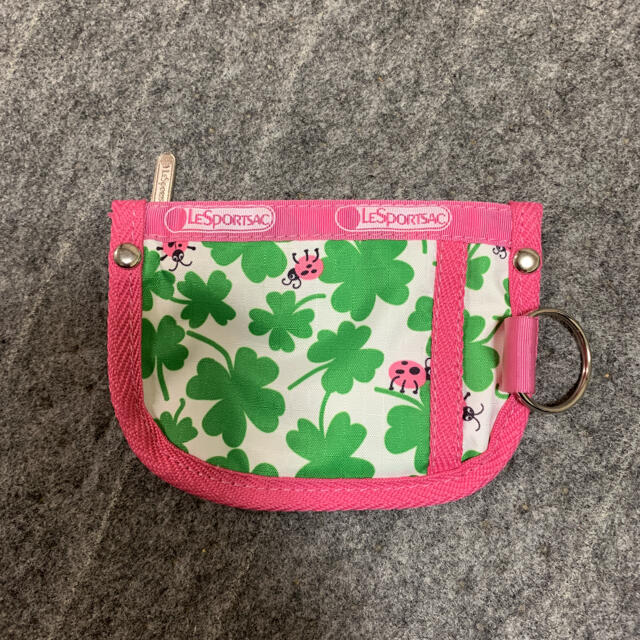 LeSportsac(レスポートサック)の美品　レスポートサック　小銭入れ　コインケース　定期入れ レディースのファッション小物(名刺入れ/定期入れ)の商品写真