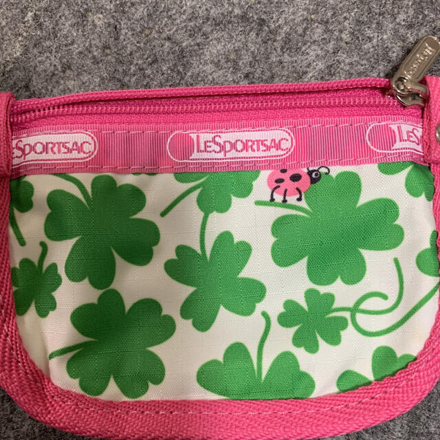 LeSportsac(レスポートサック)の美品　レスポートサック　小銭入れ　コインケース　定期入れ レディースのファッション小物(名刺入れ/定期入れ)の商品写真