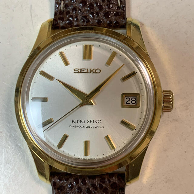 初売り】 Grand キングセイコー4402-8000手巻き腕時計 - Seiko 腕時計 ...