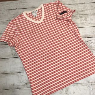 カルバンクライン(Calvin Klein)のカルバンクライン レディース  ボーダー Tシャツ  S(Tシャツ(半袖/袖なし))